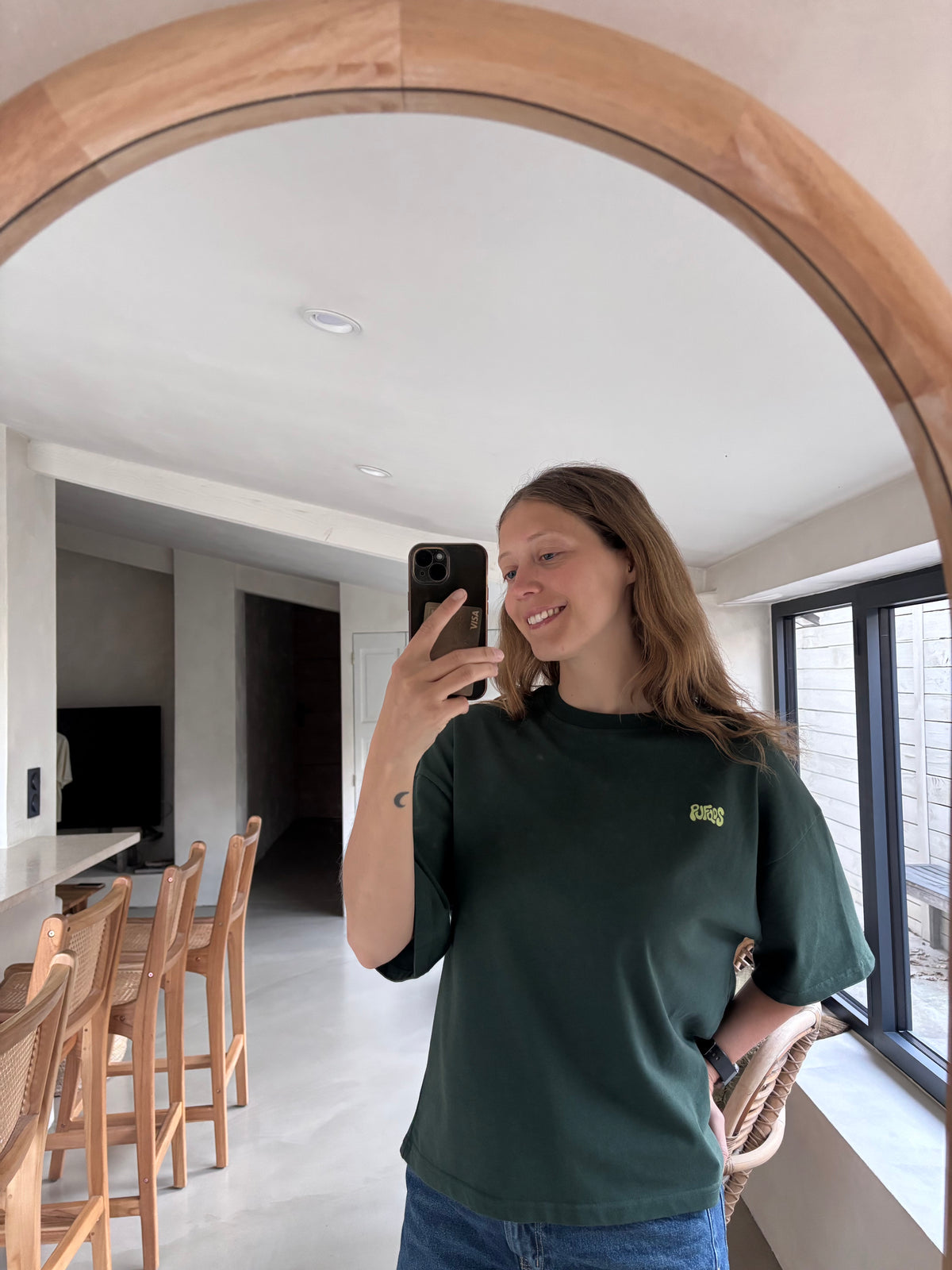 T-shirt PUFQOS Vert