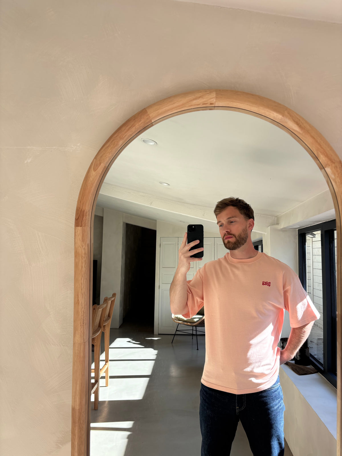 T-shirt PUFQOS Rose
