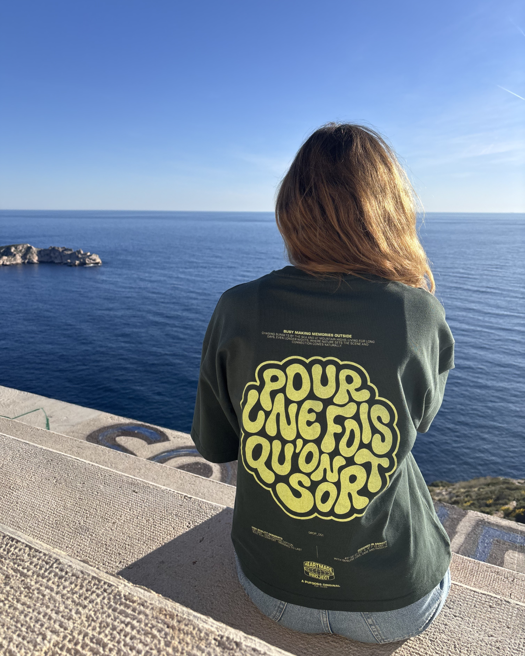 T-shirt PUFQOS Vert